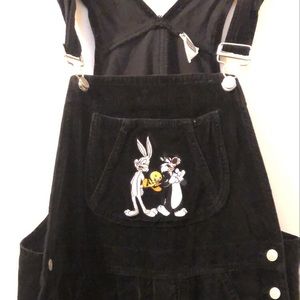 Rare Vintage Looney Tunes Overalls
